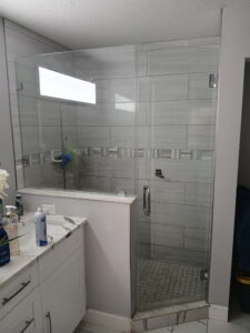 Puertas para baños de cristal, tampa, miami, florida