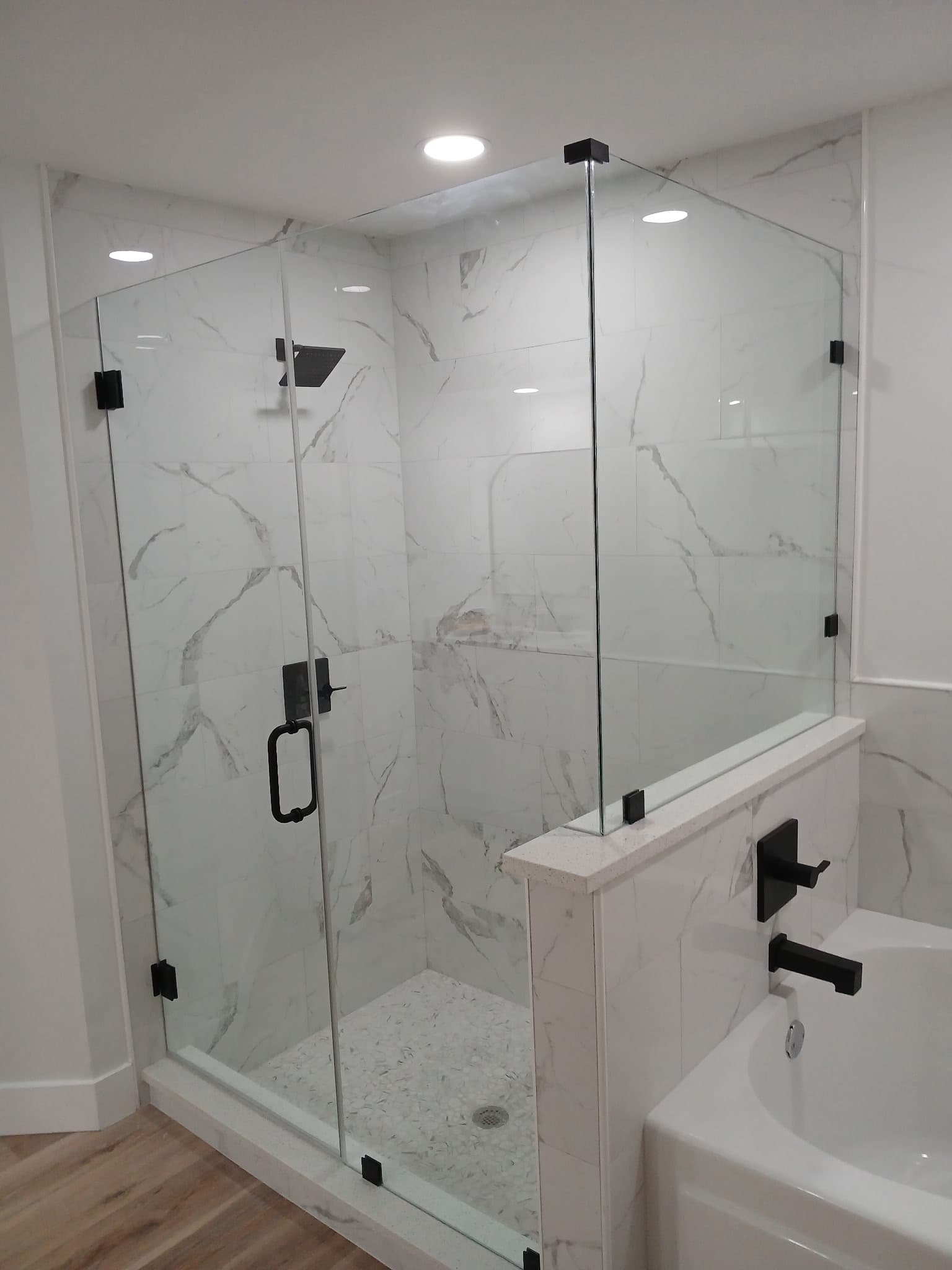 Expertos en Puertas de Baño de Cristal y Remodelación en Tampa