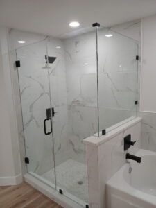 Puertas para baños de cristal, tampa, miami, florida